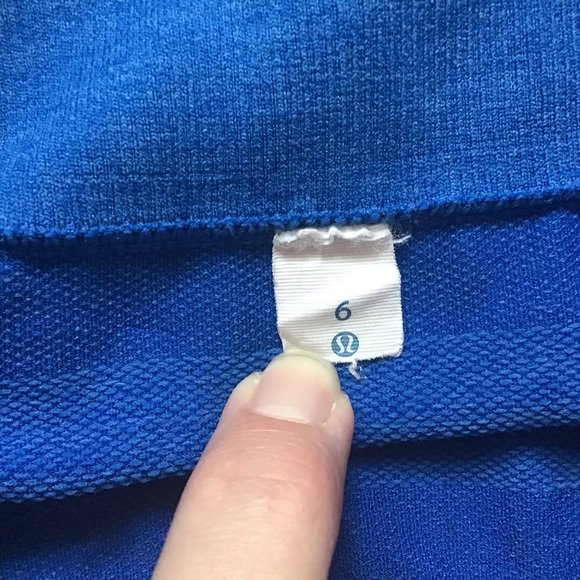 Lululemon In the Flow Crop Stripe Baroque Blue - Picture 9 of 13